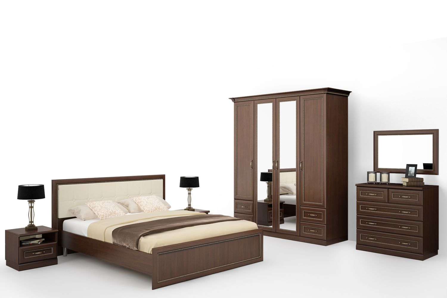 Двуспальные кровати - изображение №10 "Кровать Луара"  на www.Angstrem-mebel.ru
